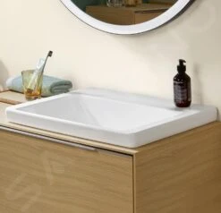 Villeroy & Boch Subway 3.0 - Lavabo 600x470 Mm, Sin Rebosadero, Sin Orificio Para Grifería, Blanco Alpino 4A706301 -Baño Suministros Tienda 5135dec0526b6a576f90e29c