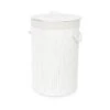 Compactor Free - Cesta De Ropa Sucia 400x600 Mm, Bambú/blanco RAN9107