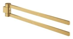 Grohe Selection - Toallero Doble, Giratorio, Cool Sunrise Cepillado 41063GN0