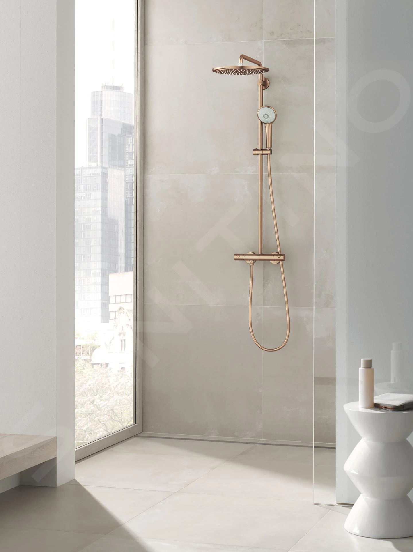Grohe Euphoria - Conjunto De Ducha Con Termostato, 310 Mm, Warm Sunset Cepillado 26075DL0 5 Grohe Euphoria - Conjunto De Ducha Con Termostato, 310 Mm, Warm Sunset Cepillado 26075DL0 - Imagen 3