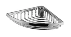 Keuco Complementos De Baño - Estante Para Esquina, De Alambre, Cromo 24944010000