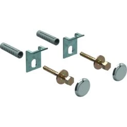 Geberit Accesorios - Material De Fijación Para Urinarios, Kerafix, Cromo 551070000