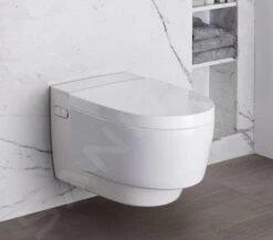 Geberit AquaClean - Bidé Electrónico Suspendido Mera Comfort, SoftClosing, Blanco Alpino 146.212.11.1 -Baño Suministros Tienda 56bad1702a3b2071756238f6