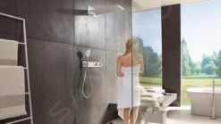 Hansgrohe RainSelect - Grifo De Ducha Termostático Empotrado, Para 3 Salidas, Cromo 15356000 -Baño Suministros Tienda 586e0c33824ca9b1984c1f1b