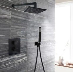 Paffoni Level - Rociador De Ducha Syncro King, 300x300 Mm, Negro Mate ZSOF078NO -Baño Suministros Tienda 587cf76ec948c35a8d4a7da5