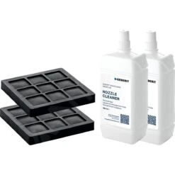 Geberit Accesorios - Conjunto De Filtros De Carbón Activo AquaClean Y Producto De Limpieza Para Toberas, Paquete De 2 Uds 240.626.00.1