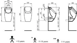 Ideal Standard Urinarios - Tapa De Urinario, Blanco E567401 -Baño Suministros Tienda 6029a90c31ac48828c4a086b