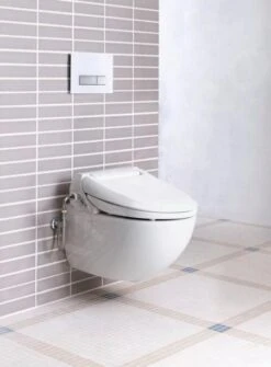 Geberit AquaClean - Bidé Electrónico 4000 Con Cerámica, Rimfree, SoftClosing, Blanco Alpino 146.135.11.1 -Baño Suministros Tienda 60afb54be6aadef60c5b9119