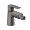 Hansgrohe Talis E - Grifo De Bidé Con Desagüe, Cormo Negro Cepillado 71720340