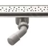Aqualine Canaletas De Desagüe - Canaleta De Acero Inoxidable Con Rejilla 800x110x90 Mm NO3180 -Baño Suministros Tienda 62e3f59bfdc8c5246af1b692