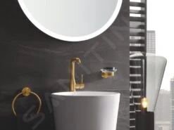 Grohe Essentials - Soporte Para Vaso/jabonera, Cool Sunrise Cepillado 40369GN1 -Baño Suministros Tienda 673122d270af3bec144abcac