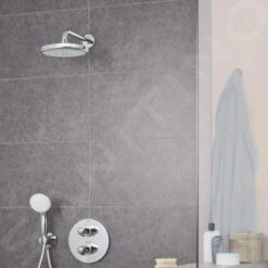 Grohe Tempesta - Rociador De Ducha 210, 1 Chorro, Brazo De Ducha De 286 Mm, Cromo 26411000 -Baño Suministros Tienda 677985c2a1165cd93b022559