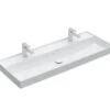 Villeroy & Boch Collaro - Lavabo De Mueble 1200x470 Mm, Sin Rebosadero, 2 Orificios Para Grifo, CeramicPlus, Stone White 4A33C1RW