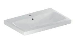 Geberit ICon - Lavabo 750x480x160 Mm, Con Rebosadero, Con Orificio Para Grifo, KeraTect, Blanco 501.835.00.2