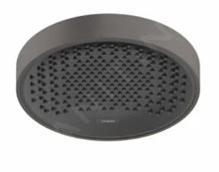 Hansgrohe Rainfinity - Rociador De Ducha 250, EcoSmart, Cromo Negro Cepillado 26229340