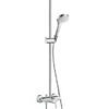 Hansgrohe Croma Select S - Conjunto De Ducha Showerpipe 280 Con Grifo, Cromo 26791000