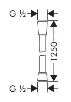 Hansgrohe Mangueras De Ducha - Manguera De Ducha 1250 Mm, Color Dorado 28272990 -Baño Suministros Tienda 6d07d7536bbc0d06a0dfd5f3