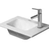 Duravit ME By Starck - Lavamanos De Mueble 430x300 Mm, Con 1 Orificio Para Grifería, Blanco Alpino 0723430041 -Baño Suministros Tienda 6dc4bd93d5b66f058ca630ca