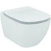 Ideal Standard Tesi - Inodoro Suspendido Con Asiento Softclose, AquaBlade, Blanco T354601 -Baño Suministros Tienda 744a103e0d603ef459b1ad44