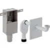 Geberit Accesorios - Kit De Tapón De Oloreses Para Lavabo, Salida Horizontal, Blanco Alpino 151.120.11.1