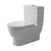 Duravit Starck 3 - Taza De Inodoro Completo, Desagüe Vario, Con HygieneGlaze, Blanco Alpino 2104092000 -Baño Suministros Tienda 77e08ed66448d420588b3203