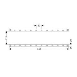 Hansgrohe Accesorios - Juego De Guías De Montaje Para IBox Universal 96615000 -Baño Suministros Tienda 7d70e0aeb7500b003b6884b8