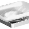 Sapho Zen - Jabonera Con Soporte, Vaso Opalino/cromo 161003 -Baño Suministros Tienda 7e2b214d30133f0a879bda7a
