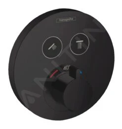 Hansgrohe Raindance S - Conjunto De Ducha 240, Con Termostato ShowerSelect S Empotrado, Negro Mate 27959670 -Baño Suministros Tienda 809f68c8754019b6c6260741