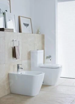 Duravit Happy D.2 - Taza De Inodoro Completo, Desagüe Vario, Con HygieneGlaze, Blanco Alpino 2134092000 -Baño Suministros Tienda 80dc714c0766edcbf1b47a5d
