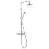 Kludi Logo - Conjunto De Ducha Dual Shower System Con Termostato, 200 Mm, Cromo 6809205-00 -Baño Suministros Tienda 8259e46c79b0dd562d961d8e