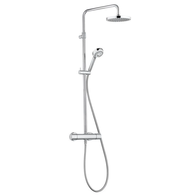 Kludi Logo - Conjunto De Ducha Dual Shower System Con Termostato, 200 Mm, Cromo 6809205-00 3 Kludi Logo - Conjunto De Ducha Dual Shower System Con Termostato, 200 Mm, Cromo 6809205-00