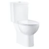 Grohe Bau Ceramic - Conjunto De Inodoro Completo Con Cisterna Y Asiento Softclose, Rimless, Blanco Alpino 39604000 -Baño Suministros Tienda 82b235cfa554b95a59d9b1de