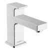 Hansgrohe Vernis Shape - Grifo De Agua Fría Para Lavabo, EcoSmart, Cromo 71592000 -Baño Suministros Tienda 8909dea56a950f7561dbf746