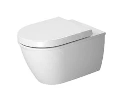 Duravit Darling New - Inodoro Suspendido, DuraFix, Blanco Alpino 2545090000
