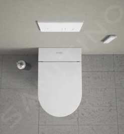 Duravit SensoWash Starck - Asiento De Bidé Electrónico F Plus Compact Con Cerámica, Rimless, HygieneGlaze, SoftClose, Blanco Alpino 650000012004320 -Baño Suministros Tienda 8aa5c250aff106cc30752652