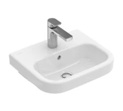 Villeroy & Boch Architectura - Lavamanos 450x380 Mm, Con Rebosadero, 1 Orificio Para Grifo, Blanco Alpino 43734501