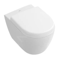 Villeroy & Boch Subway 2.0 - Inodoro Compacto Suspendido, DirectFlush, Blanco Alpino 5606R001