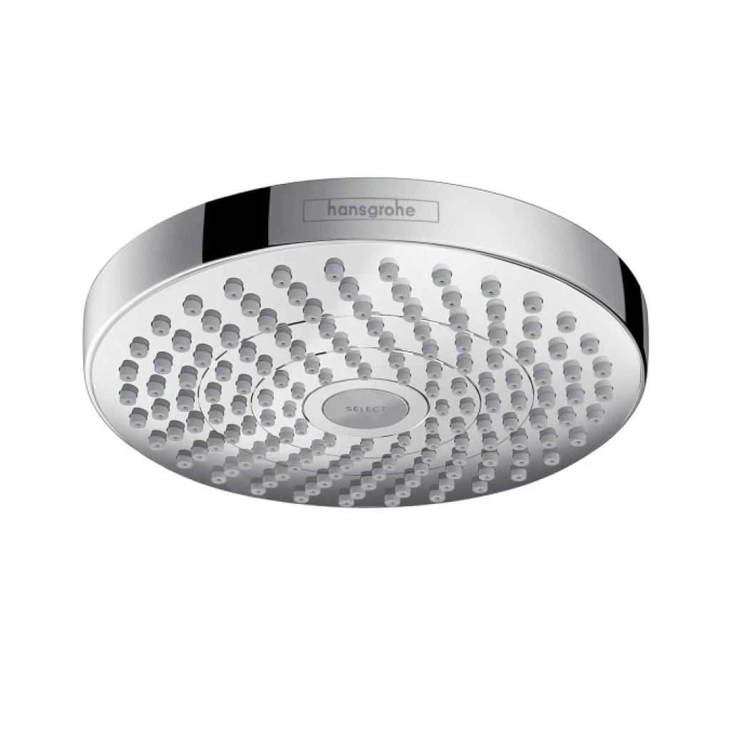 Hansgrohe Croma Select S - Rociador De Ducha 180 2jet EcoSmart 9 L/min, Cromo 26523000 3 Hansgrohe Croma Select S - Rociador De Ducha 180 2jet EcoSmart 9 L/min, Cromo 26523000