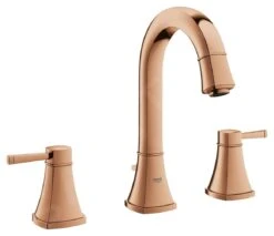 Grohe Grandera - Grifo De Lavabo, Con Desagüe, Tamaño M, 3 Orificios, Warm Sunset 20389DA0