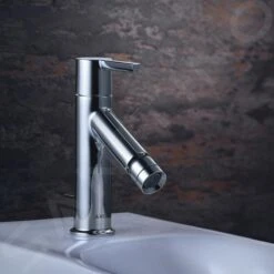 Axor Starck - Grifo De Bidé 110 Con Mango De Palanca, Cromo 10214000 -Baño Suministros Tienda 930eb432010683d4d7c54697