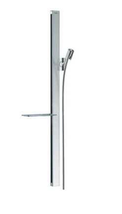 Hansgrohe Unica&apos;E - Barra De Ducha 900 Mm, Con Manguera De Ducha, Cromo 27640000