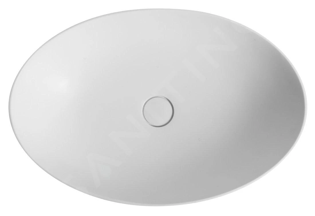 Sapho Thin - Lavabo Sobre Encimera 600x400x145 Mm, Blanco Mate WN893 5 Sapho Thin - Lavabo Sobre Encimera 600x400x145 Mm, Blanco Mate WN893 - Imagen 3