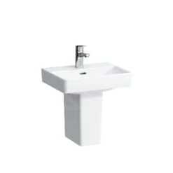 Laufen Pro S - Lavamanos, 450x340 Mm, 1 Orificio Para La Grifería, Blanco H8159610001041 -Baño Suministros Tienda 9814404310e769d88e802f4d 1