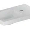 Geberit ICon - Lavamanos 530x310x130 Mm, Sin Rebosadero, Orificio Para Grifo A La Derecha, KeraTect, Blanco 501.832.00.2 -Baño Suministros Tienda 9891bcd9bbfd2f5eed8bb43c