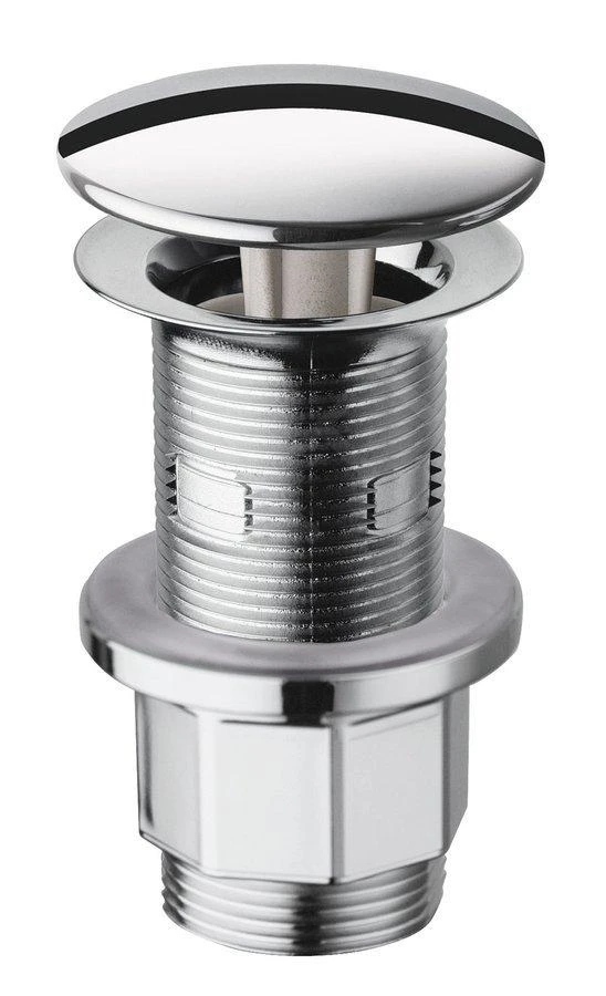 Sapho Accesorios Silfra - Válvula Fija Circular 1 1/4, Para Lavabos Con Rebosadero, Cromo WF43451 3 Sapho Accesorios Silfra - Válvula Fija Circular 1 1/4, Para Lavabos Con Rebosadero, Cromo WF43451