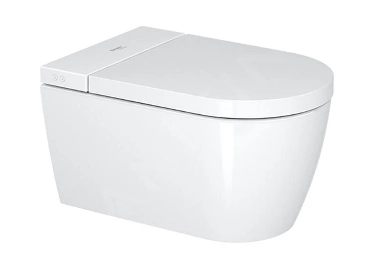 Duravit SensoWash Starck - Asiento De Bidé Electrónico F Plus Compact Con Cerámica, Rimless, HygieneGlaze, SoftClose, Blanco Alpino 650000012004320