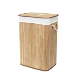 Compactor Free - Cesta De Ropa Sucia 450x300x600 Mm, Bambú RAN5217