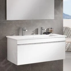 Villeroy & Boch Venticello - Lavabo De Mueble 1200x500 Mm, Con Rebosadero, 2 Orificios Para El Grifo, Blanco Alpino 4104CK01 9 Villeroy & Boch Venticello - Lavabo De Mueble 1200x500 Mm, Con Rebosadero, 2 Orificios Para El Grifo, Blanco Alpino 4104CK01 -Baño Suministros Tienda 9cc54318d8ad99c3d84c1f27