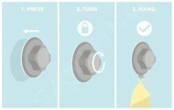 Compactor Bestlock - Soporte De Secador De Pelo, Cromo RAN4687 -Baño Suministros Tienda PHOTO 521