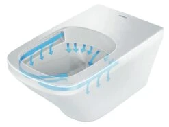 Duravit Viu - Taza De Inodoro Completo, Desagüe Vario, Rimless, Blanco Alpino 2191090000 -Baño Suministros Tienda PHOTO 693